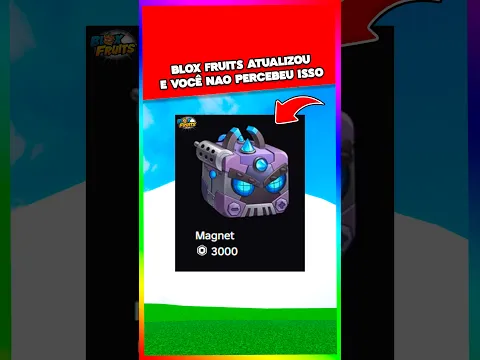 O BLOX FRUITS ATUALIZOU E VOCÊ NÃO PERCEBEU ISSO... #bloxfruits  #roblox