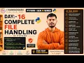 Day 16 Python AI Full Course in Kannada Complete File Handling in Python ITKannadigaru