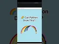 Can Python Draw a Rainbow Turtle Graphics