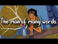 every time justin speaks in total drama island