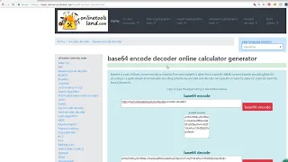 base64 encode decode online