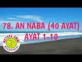 Download Lagu An Naba Metode Ummi Ayat 1-10, 5× ulang per ayat | Juz 30