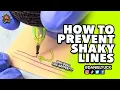 How To Prevent Shaky Lines