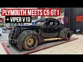 Download Lagu Deze 35 Plymouth Hot Rod van Rufian Cars zal je tegelijkertijd bang maken en imponeren