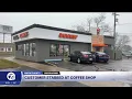 Woman injured in stabbing at Dunkin Donuts in Lincoln Park suspect in custody
