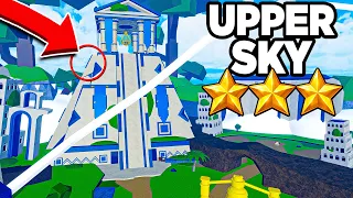 TODOS OS SEGREDOS DA ILHA UPPER SKY NO BLOX FRUITS!