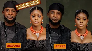 HOW TO EASILY RETOUCH PRE WEDDING PHOTOS WITH FREQUENCY SEPARATION | RETOUCHING ACADEMY