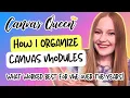 Organizing Modules In Canvas LMS
