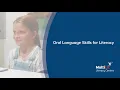 MultiLit Literacy Centres Oral language skills for literacy