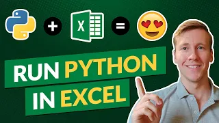 How to Run Python in an Open Excel Workbook EASY Combine Excel Python xlwings Tutorial