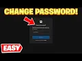 How To Change Your Epic Games Password 2023