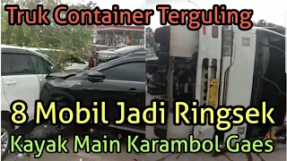 Download Detik Detik Truk Timpa Mobil di Rest Area Tol Cipularang, 1 Orang Terluka (FULL VIDEO) MP3