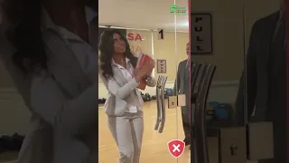 ثقتك بنفسك بتبان من اول لما بتدخل من الباب  اتيكيت الدخول من الباب  اتيكيت             إيمان عفيفي دندنها