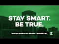 We are Unstoppable EMU Winter Semester 2021 Enrollment 30 sec TV Spot