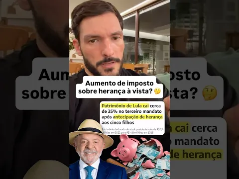 LULA ANTECIPOU A HERANÇA AOS FILHOS (e o motivo vai te surpreender) #shorts