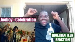 joeboy celebration reaction ft laycon ckay blaqbonez 