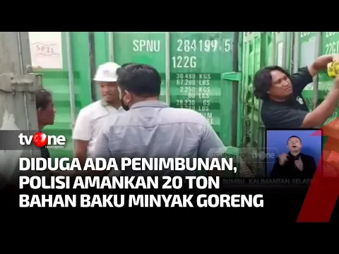 Dugaan Penimbunan, Petugas Temukan Puluhan Ton CPO untuk Minyak Goreng di Tanah Bumbu