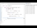 Nested Loops in Java