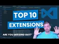 Top 10 VS Code Extensions for Web Development 2020