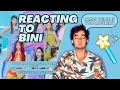 Download Lagu reacting to BINI – 'Na Na Nandito Lang' \u0026 'Blink Twice' (spin the wheel!) | VIIIBBEEEEEEESS 💖