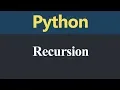 Recursion in Python Hindi