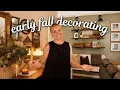Living Room Decorating Step by Step Shelf Styling Ideas for Early Fall
