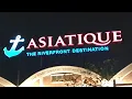 looking around asiatique the riverfront and having dinner in sawasdee thai restaurant big wheel