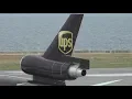 UPS McDonnell Douglas MD-11F N278UP Takeoff from KIX 24L
