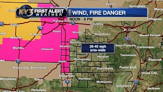 A cold front will bring only limited rain this morning