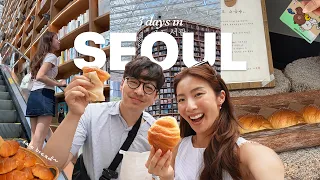 3 days in Korea | salt bread comparisons, Kev gets a makeover & shopping