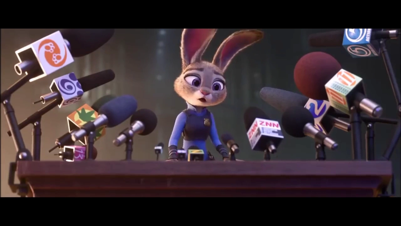 zootopia  press conference scene  Full HD