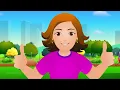 Head, Shoulders, Knees and Toes Kids Exercise Song - ChuChu TV Funzone Nursery Rhymes for Toddlers