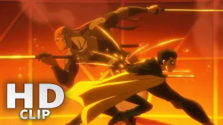 damian vs deathstroke batman revives talia son of batman