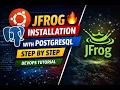 JFrog Artifactory Setup with PostgreSQL Ubuntu Beginner to Advanced