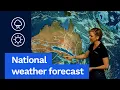 National Weather Forecast Showers developing in the southeast also possible for the east coast