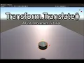 Transform Translate - Unity Movement Tutorial
