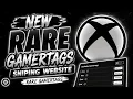 New RARE Gamertags Sniping Website Xbox