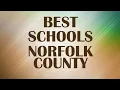 Best Schools around Norfolk County Canada