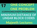 Minimum distance of LBC-OCOP17-TRB ECE