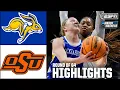 Round of 64 South Dakota State vs Oklahoma State Women s NCAA Tournament Full Game Highlights