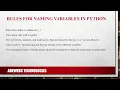 4 Learning Python Django In 1hr Part One - Basic Syntax Variables Data Types Part 2
