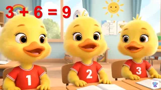 Vịt Con Học Bảng Cộng 3 -  Nhạc Thiếu Nhi Vui Nhộn -  Hoạt Hình, Một Con Vịt