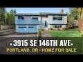 Home For Sale - 3915 SE 146th Ave Portland OR