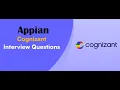 PART-40 Cognizant Appian Interview Question Scenario Based Appian Interview Question l Appian