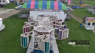 SATURDAY LIVE Setting up Carnival Rides and Midway for the 2026 Dodge County Fair