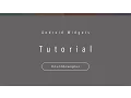 Android Widgets Countdownplus