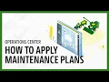 Maintenance Part 2 Applying Maintenance Plans John Deere Operations Center