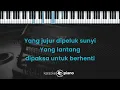 Pertiwi - Yura Yunita | KARAOKE PIANO - FEMALE KEY