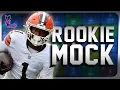Final 2026 ROOKIE Mock Draft - Preseason Risers Fallers