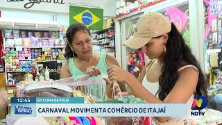 Comércio de Itajaí sente impacto positivo do Carnaval,